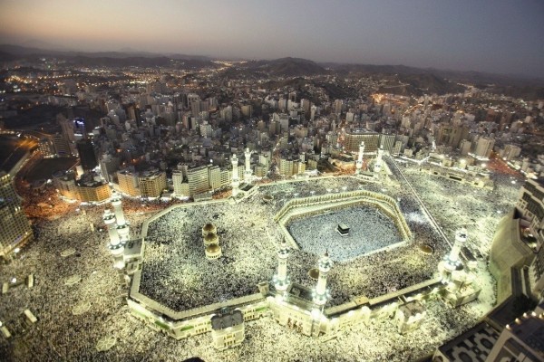 Aerial View Of Makkah Shareef
