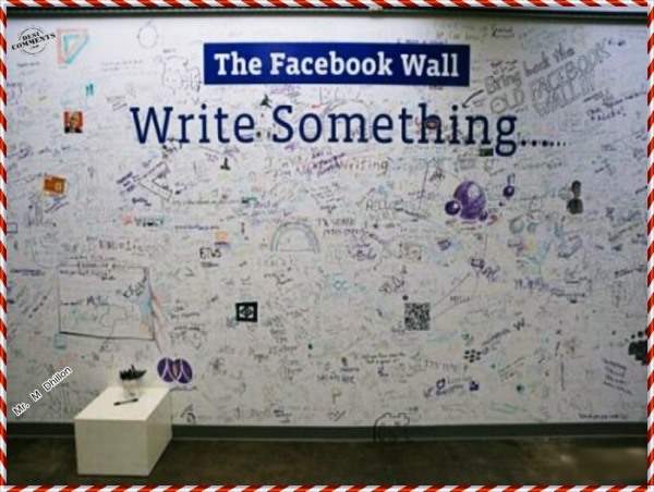 The facebook wall