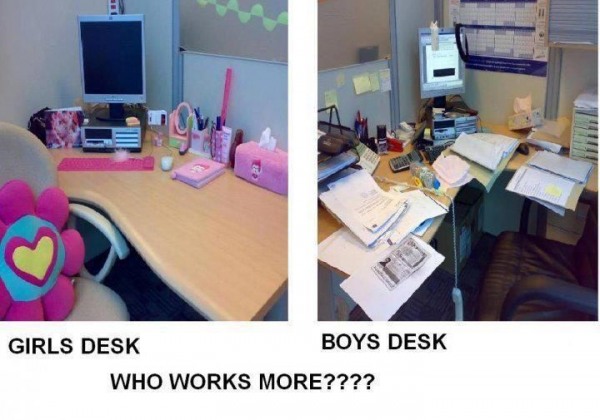 Girls Desk and Boys Desk