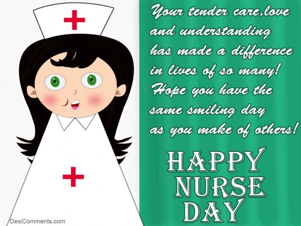 Happy Nurses Day - DesiComments.com