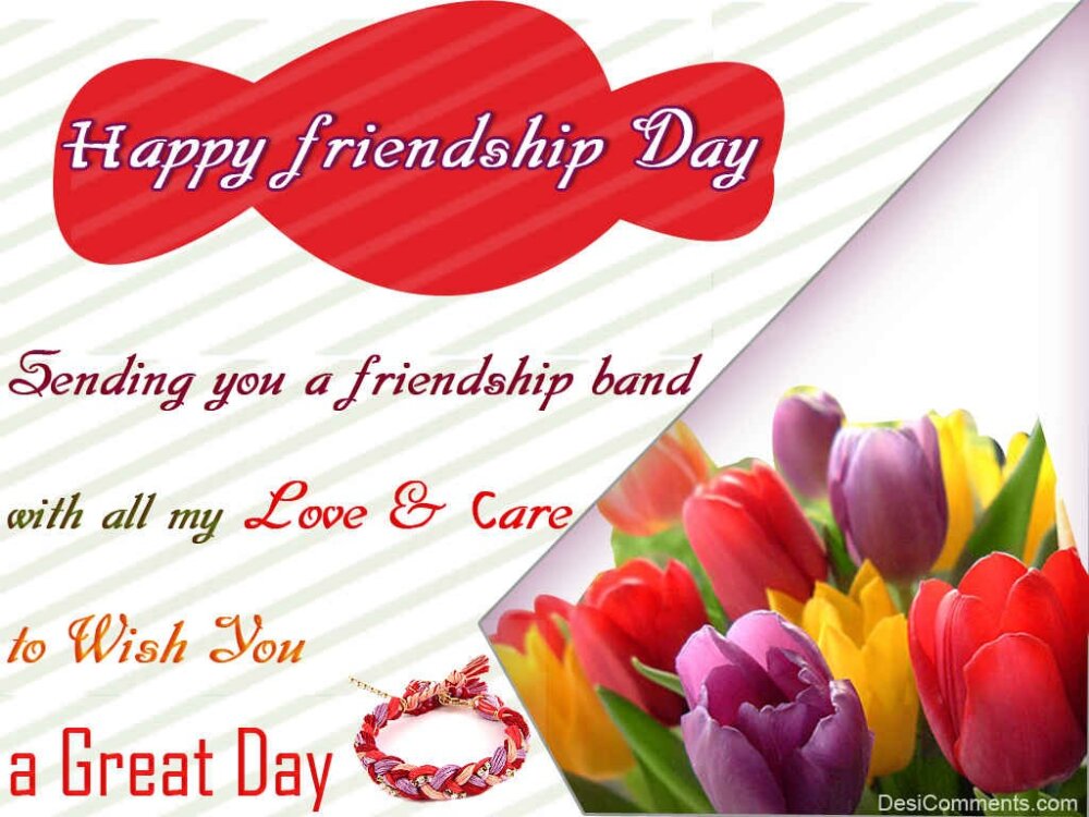 Happy Friendship Day - DesiComments.com