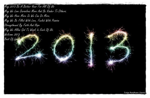 Welcome 2013