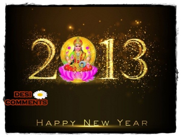 Happy New Year With Godess Wishings