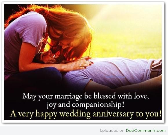Happy Wedding Anniversary To You - DesiComments.com
