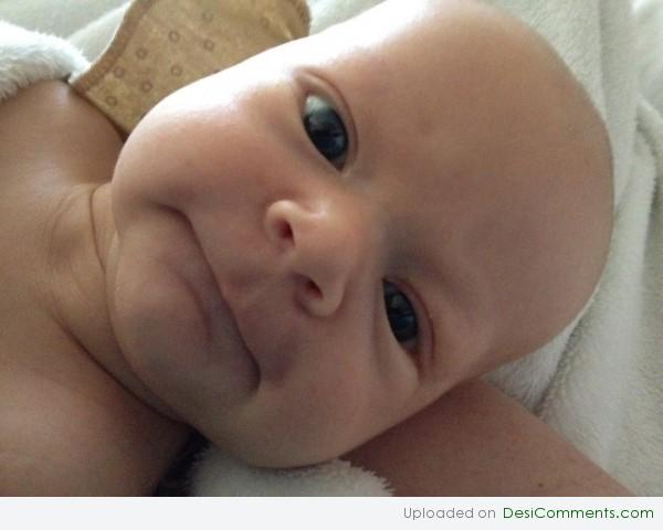 Smiling Cute Baby