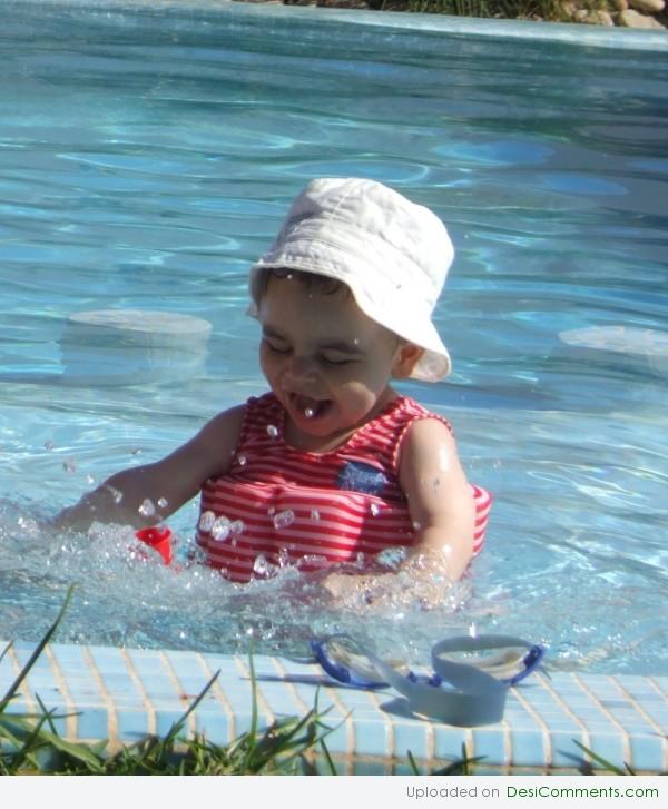 Baby In Water