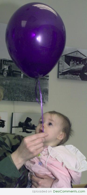 Baby Looking Baloon