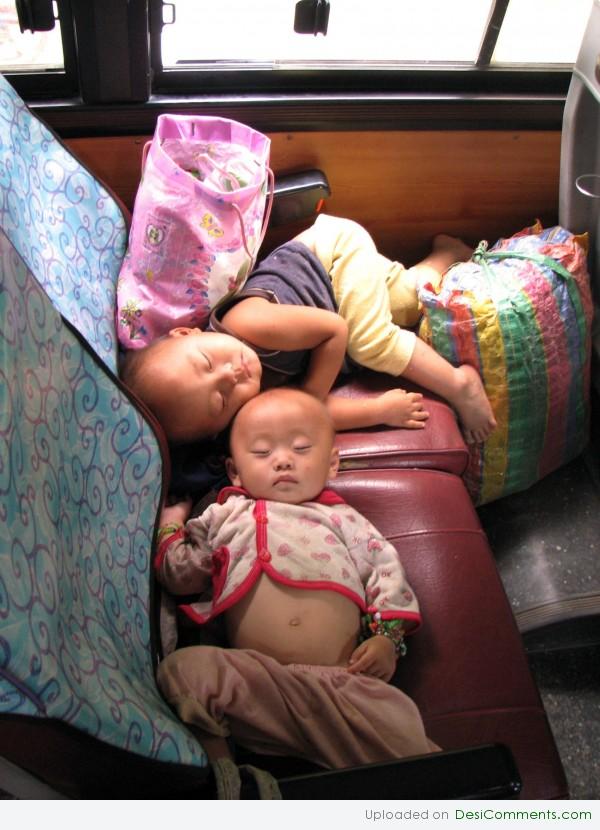 Sleeping Two Baby