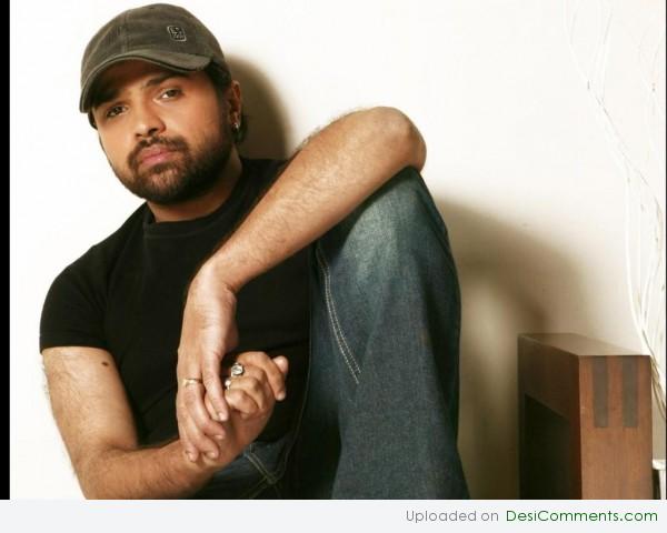 Himesh Reshammiya Giving A Pose