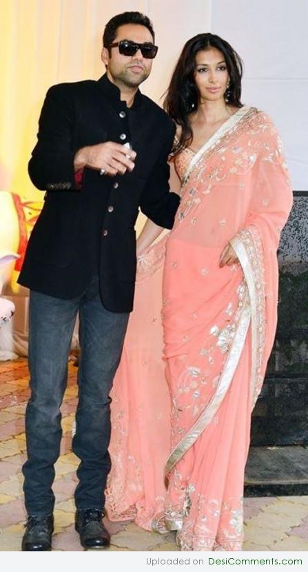 Abhay Deol with Preeti Desai