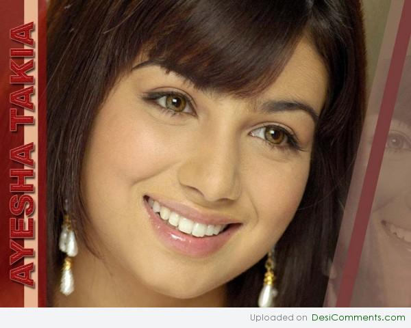 Ayesha Takia Face Closeup