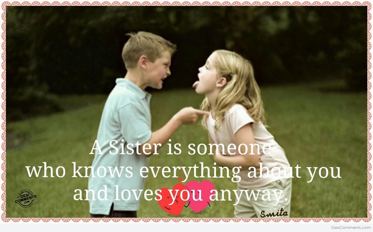 A sister is someone… - DesiComments.com