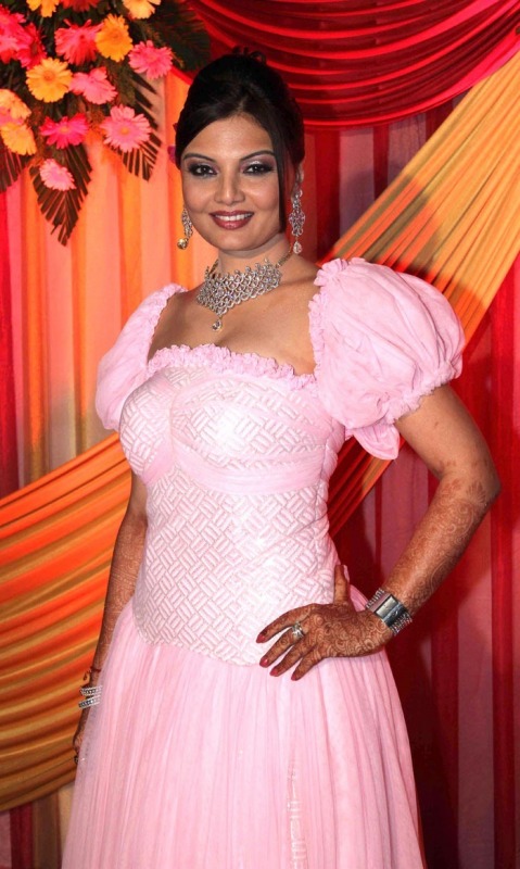 Deepshikha In Pink Dress