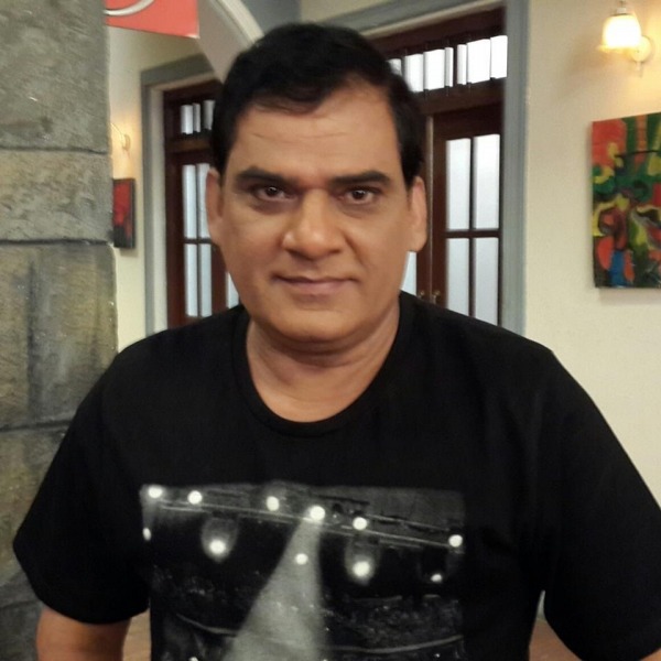 Gopi Bhalla In Black T-Shirt