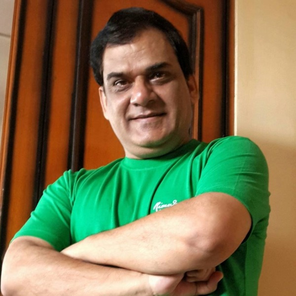 Gopi Bhalla In Green T-Shirt