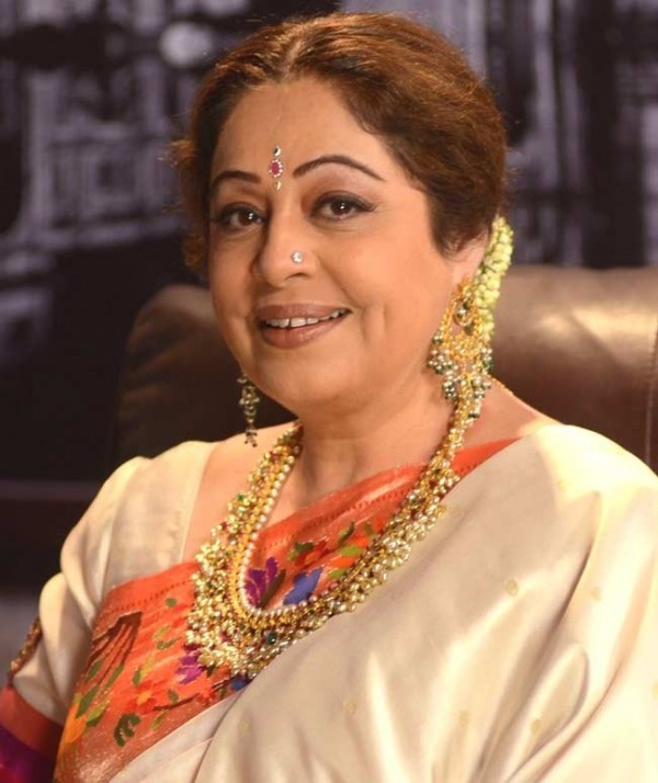 Kirron Kher Smiling