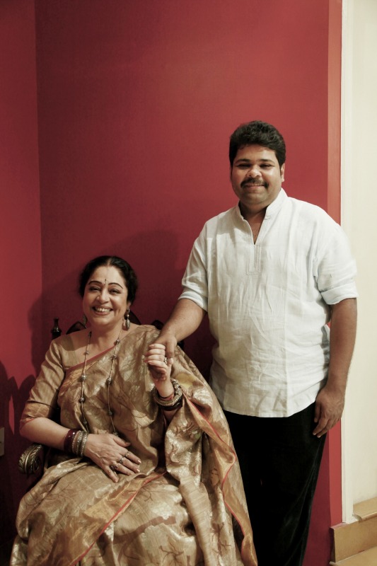 Kirron Kher With Gaurang Shah