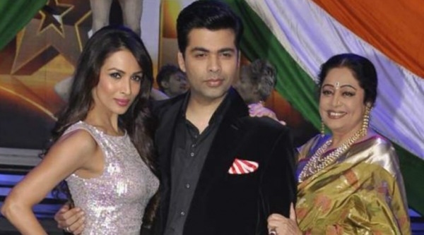 Kirron Kher With Malaika And Karan Johar