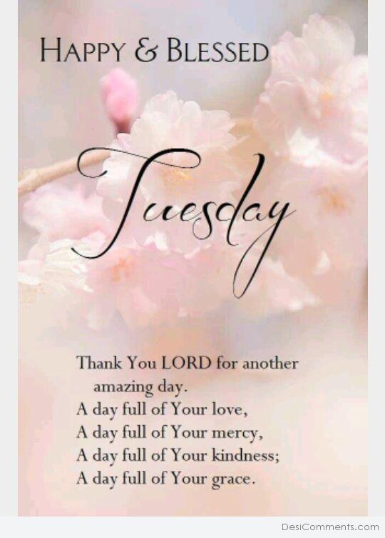 Happy And Blessed Tuesday
