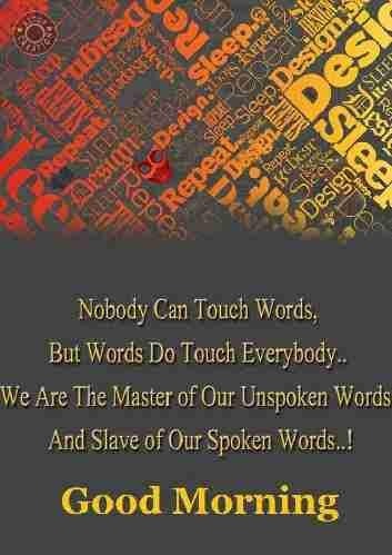 Nobody Can Touch Words