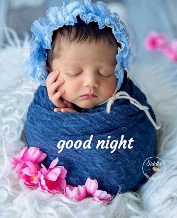 Good Night With Cute Baby - Desi Comments
