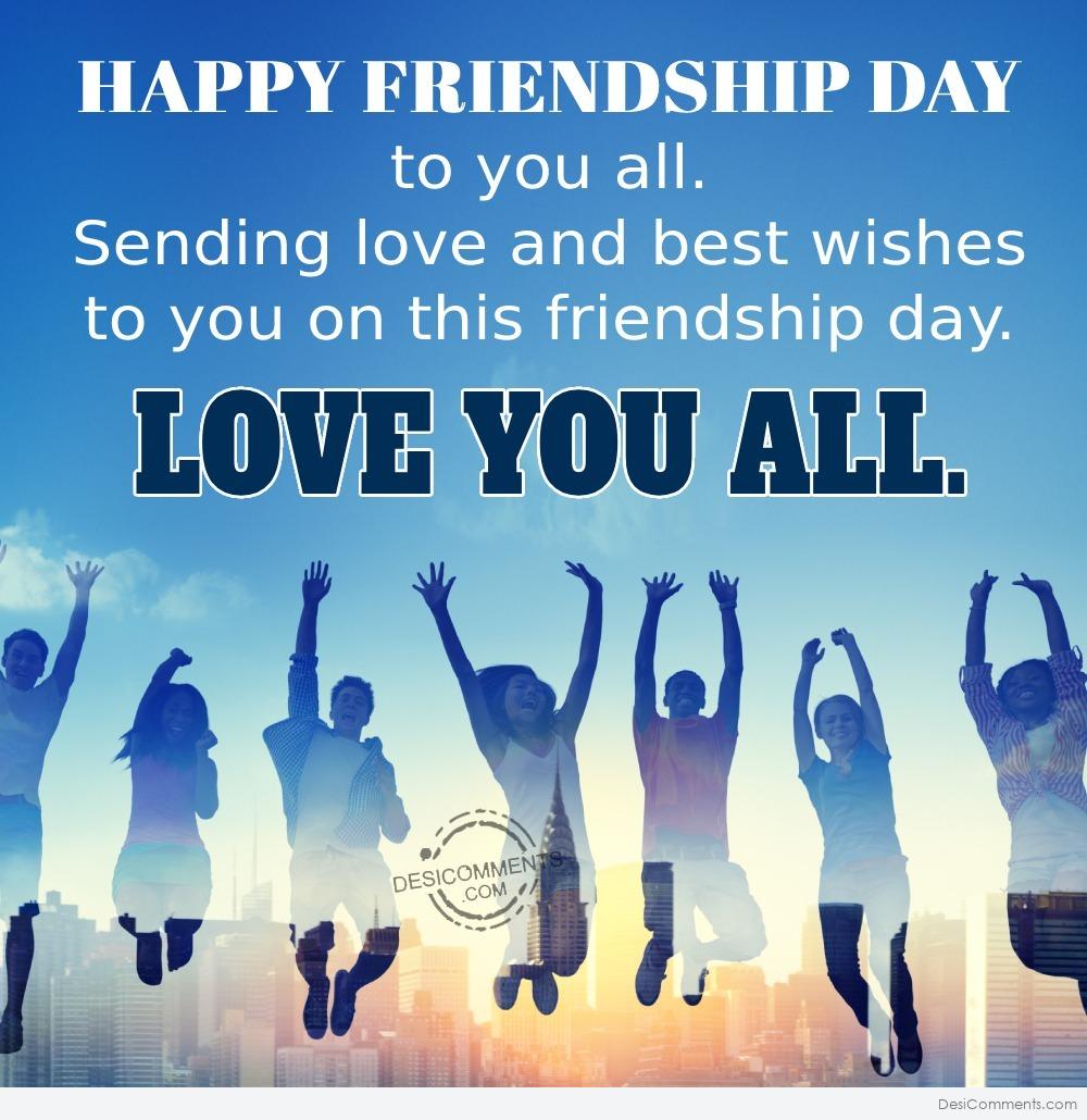 Friendship Day To You All - DesiComments.com