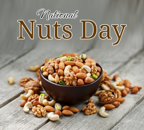 Happy National Nuts Day Wish Image - DesiComments.com