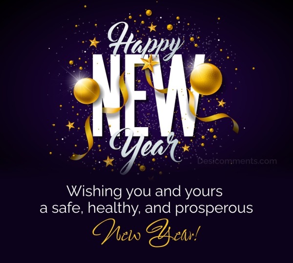 Happy New Year ! Wishing You A Prosperous New Year