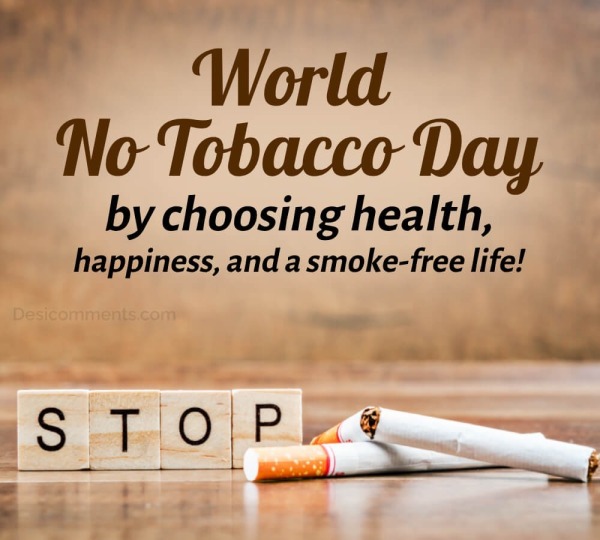 Celebrate World No Tobacco Day by