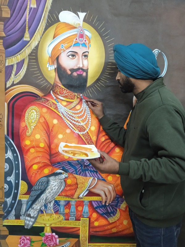 Guru Gobind Singh Ji Painting