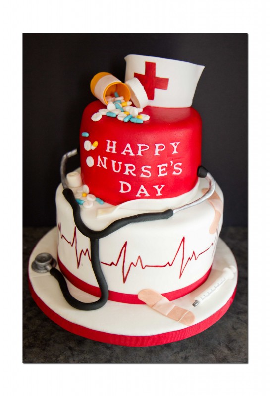 Happy Nurses Day Cake