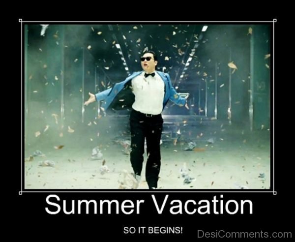 summer vacation meme