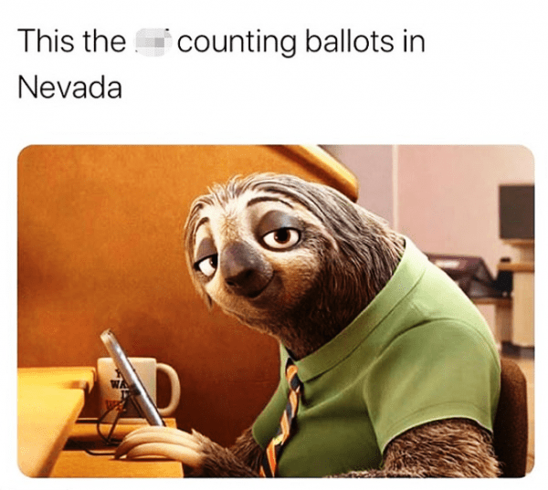 This The Counting Ballots In Nevada