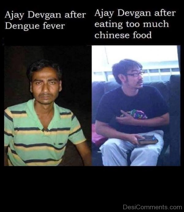 Ajay Devgan After Dengue Fever