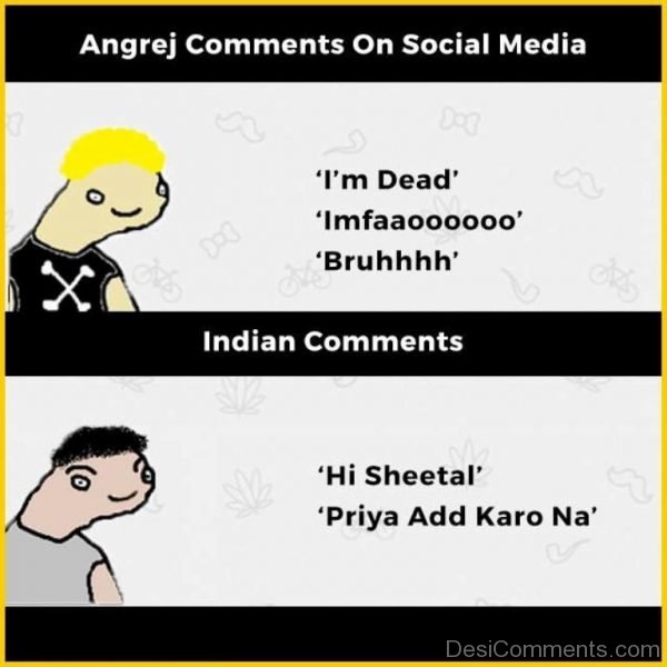 Angrej Comments On Social Media