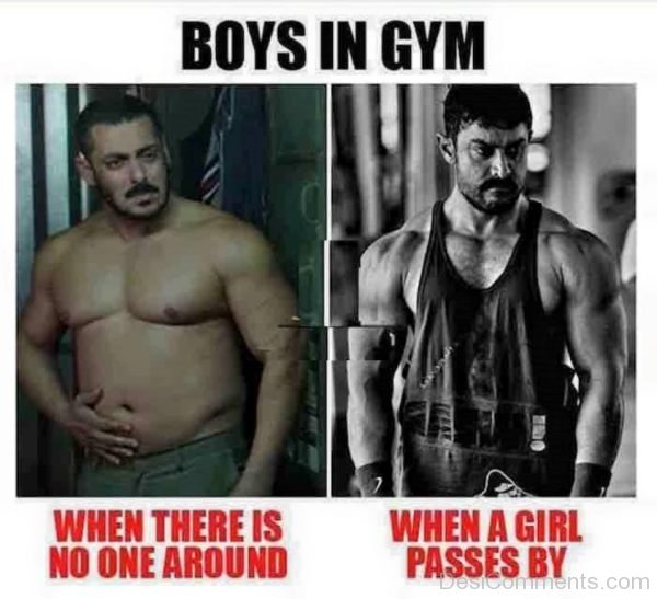 Boys In Gym