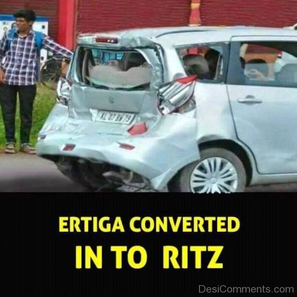 Ertiga Converted Into Ritz