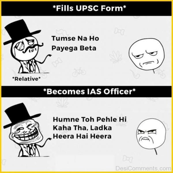 Fills UPSC Form