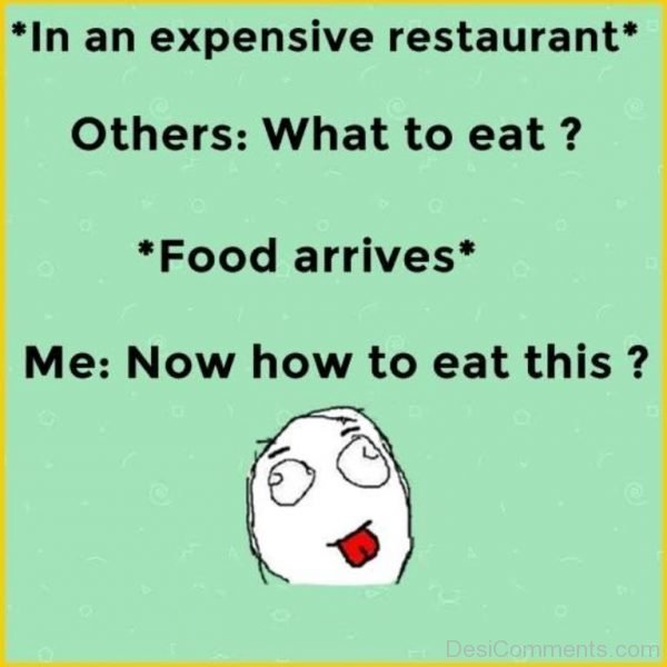 In An Expensive Restaurant