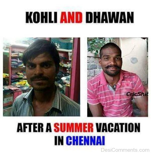 Kohli And Dhawan