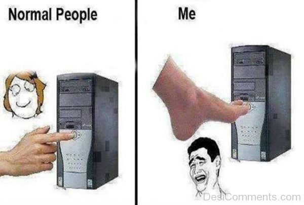 Normal People Vs Me