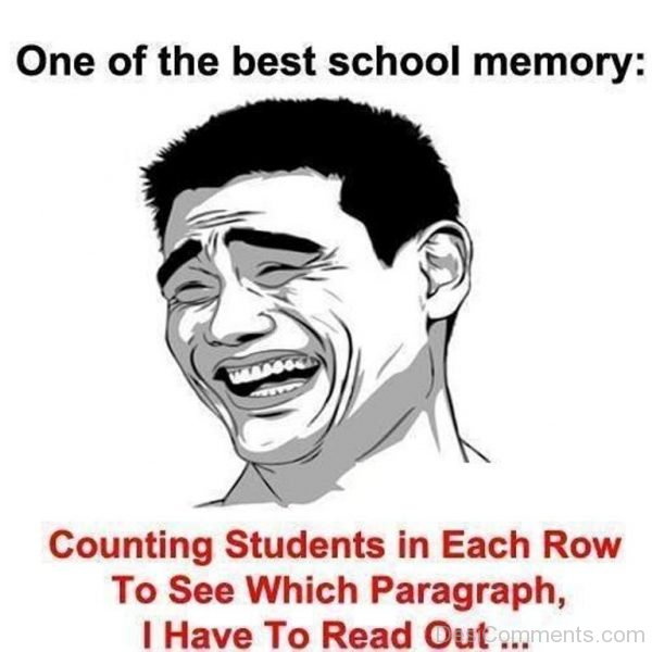 One Of The Best School Memory