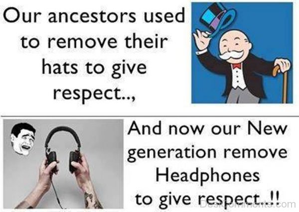 Our Ancestors Used To Remove Their