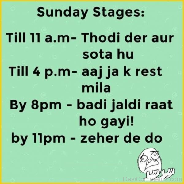 Sunday Stages