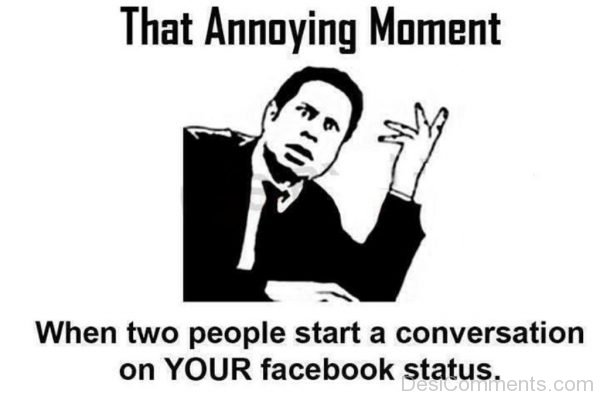 That Annoying Moment When Two People