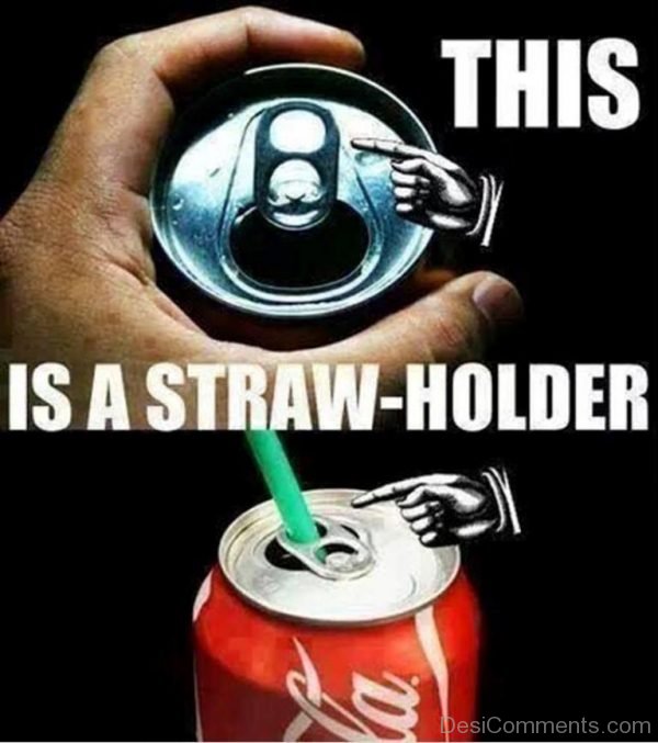 This Is A Straw Holder