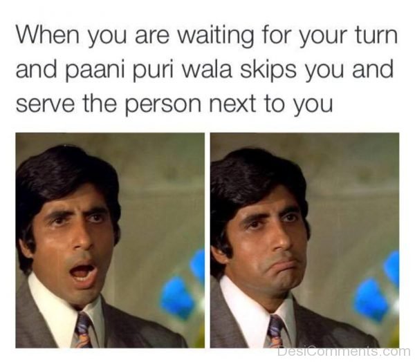 When You Are Waiting For Your Turn