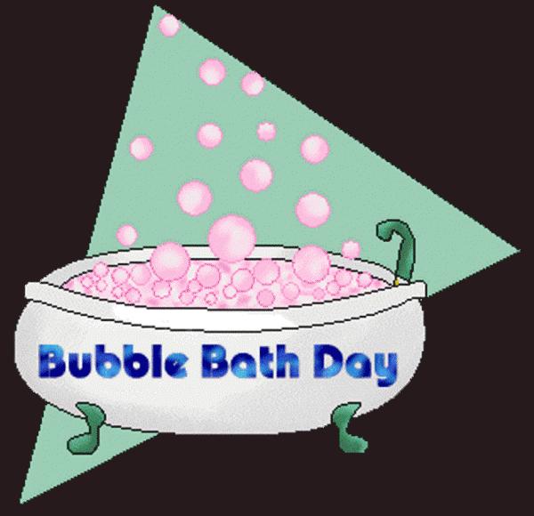 Bubble Bath Day Photo