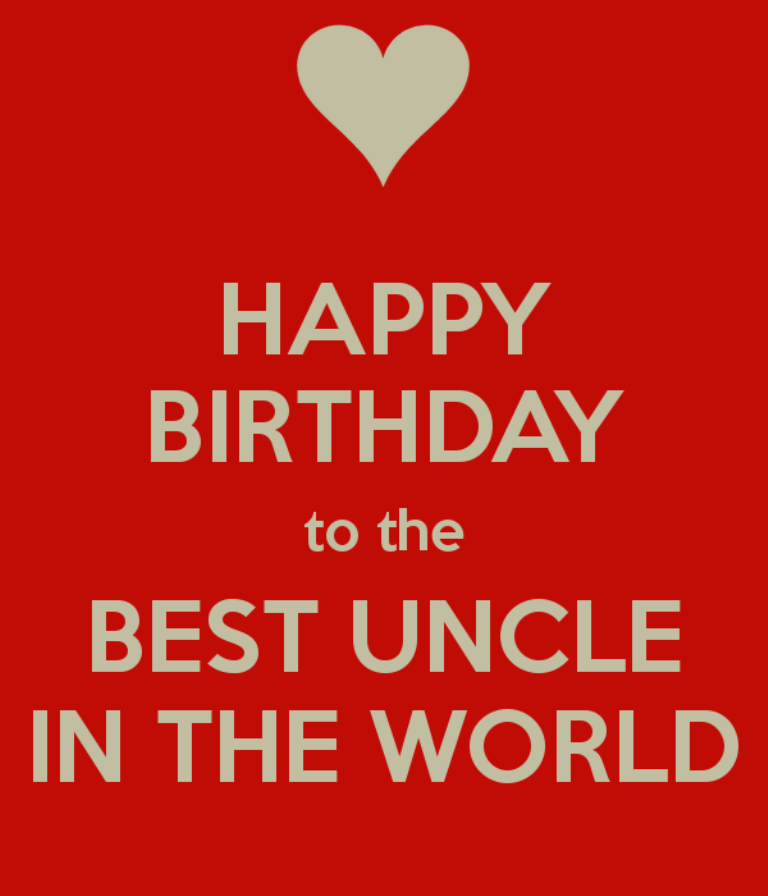 Happy Birthday To The Best Uncle DesiComments Com