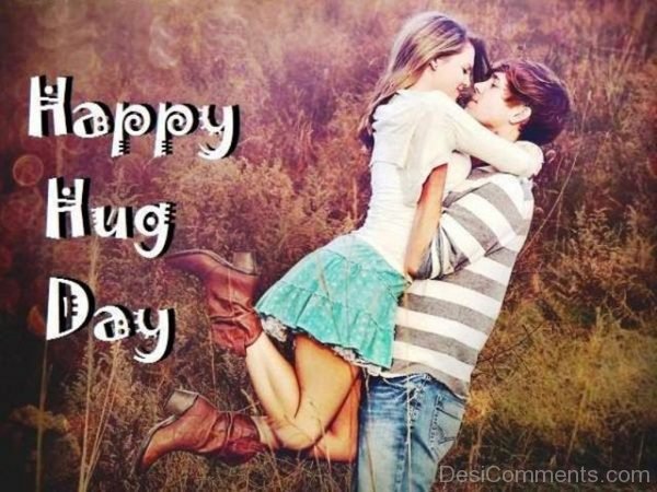 Happy Hug Day Lovely Image
